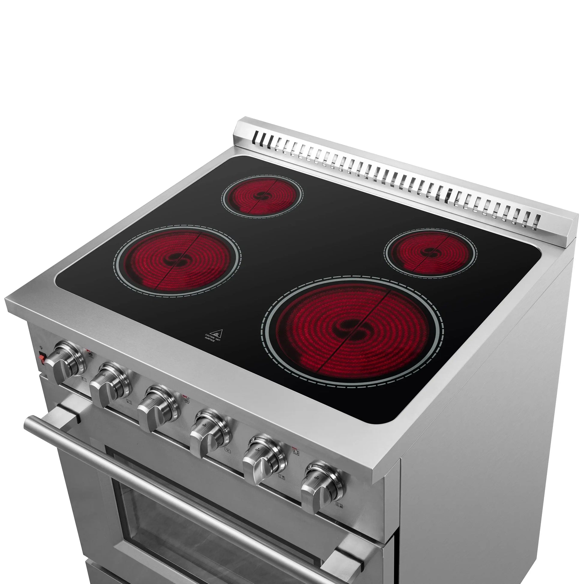 Forno Galiano 30-Inch Freestanding Electric Range, True Convection, Energy Efficient FORNO