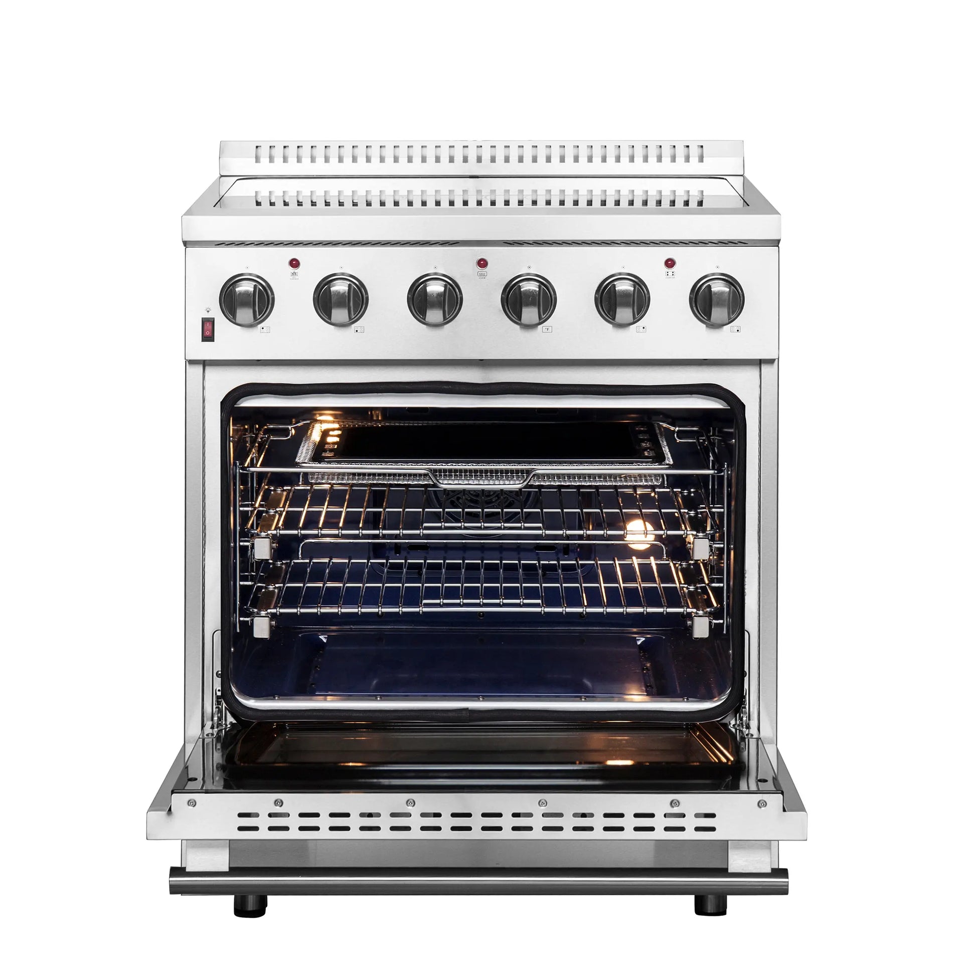 Forno Galiano 30-Inch Freestanding Electric Range, True Convection, Energy Efficient FORNO