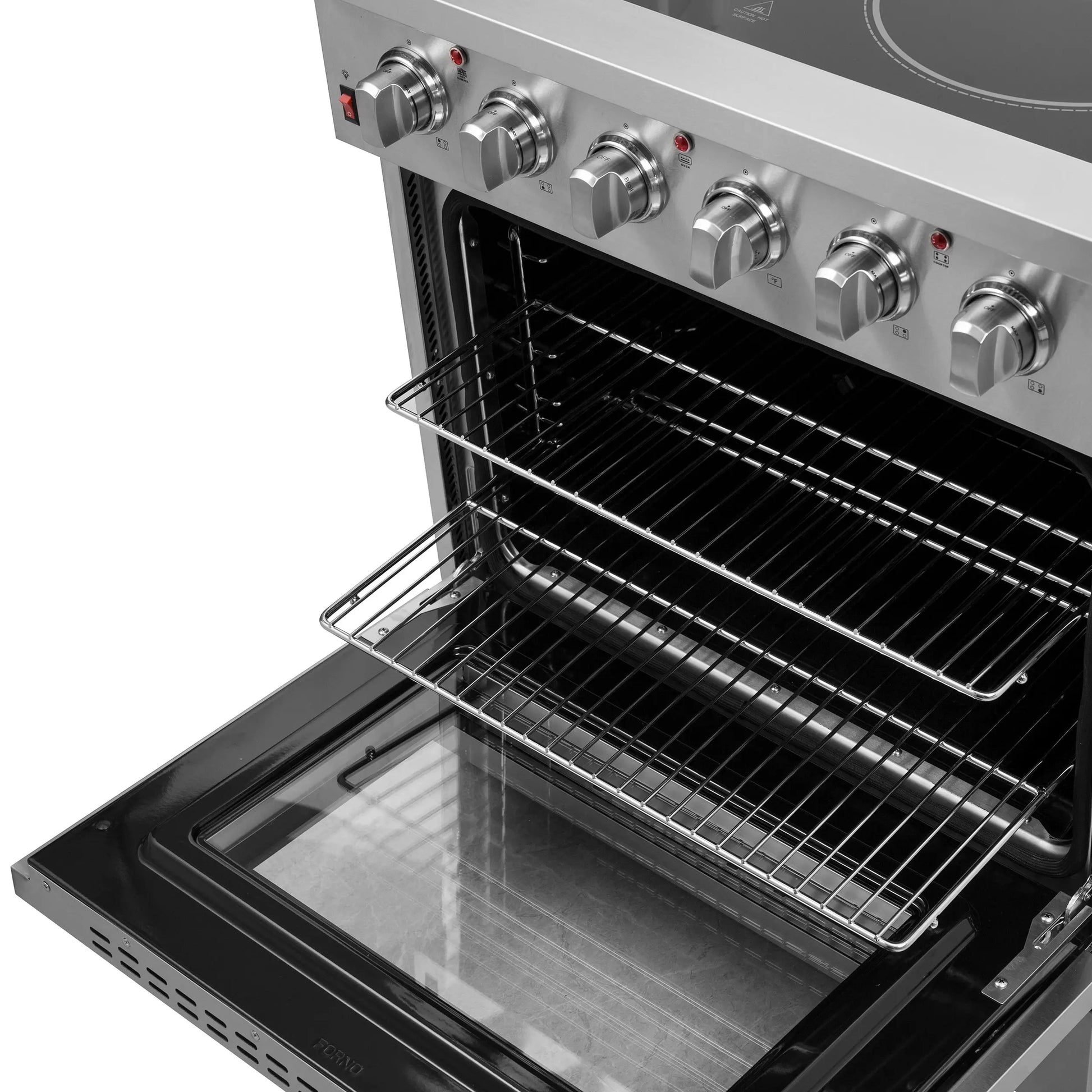 Forno Galiano 30-Inch Freestanding Electric Range, True Convection, Energy Efficient FORNO