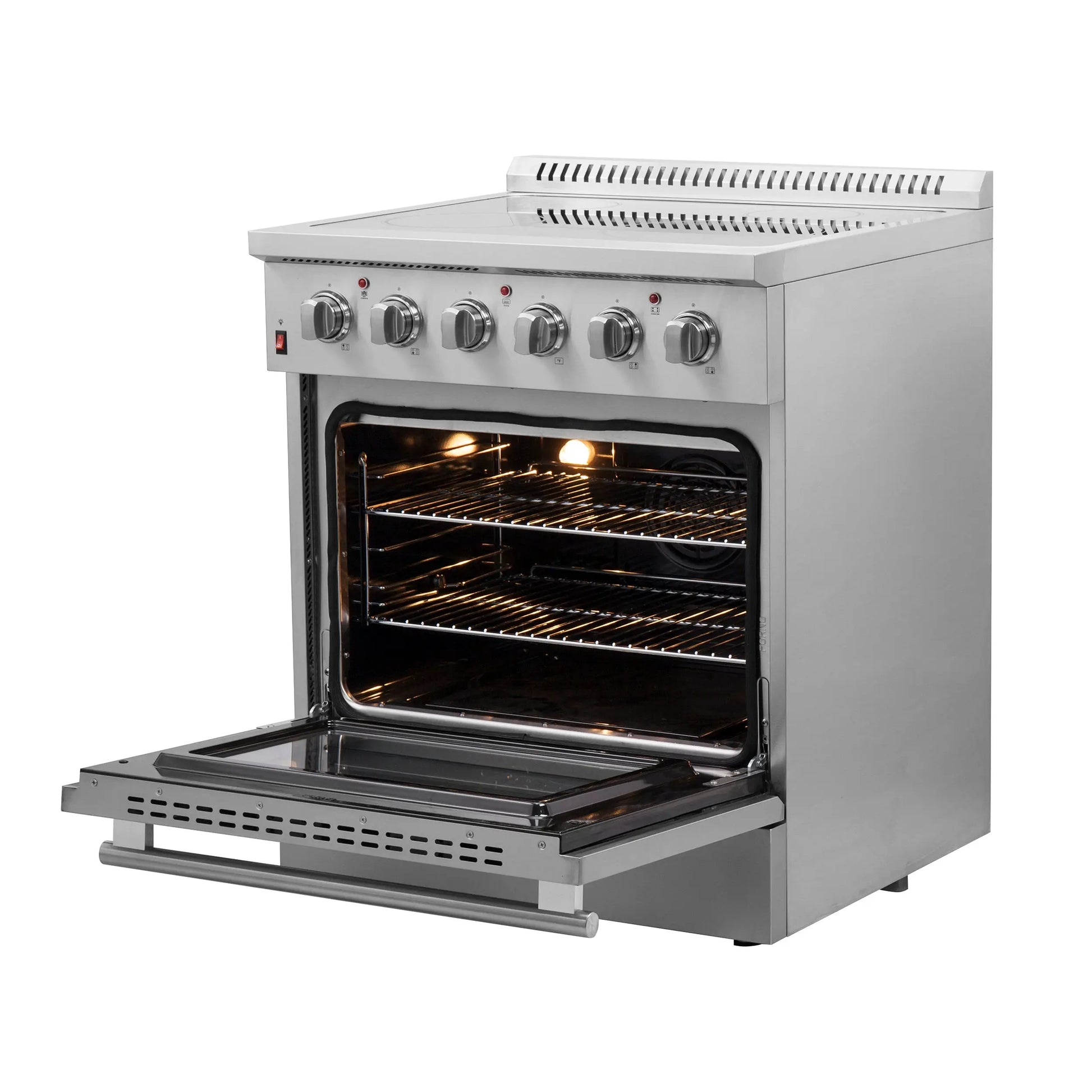 Forno Galiano 30-Inch Freestanding Electric Range, True Convection, Energy Efficient FORNO