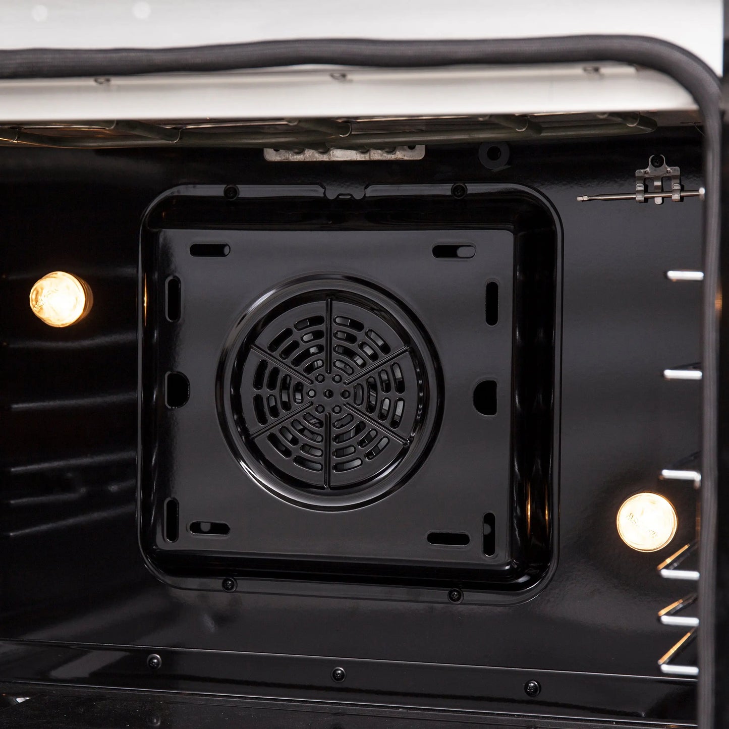 Forno Galiano 30-Inch Freestanding French Door Electric Range, True Convection, Energy Efficient FORNO
