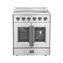 Forno Galiano 30-Inch Freestanding French Door Electric Range, True Convection, Energy Efficient FORNO