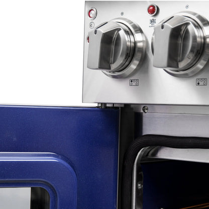 Forno Massimo 30-Inch Freestanding French Door Electric Range, True Convection Oven FORNO