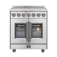 Forno Massimo 30-Inch Freestanding French Door Electric Range, True Convection Oven FORNO