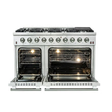 FORNO Premium 2-Piece Kitchen Bundle - Galiano 48" Gas Range, 60" Side-by-Side Refrigerator - FBDL-005-01CAUS FORNO