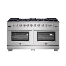 Forno Capriasca 60-Inch Freestanding Gas Range, 10 Burners, True Convection Oven FORNO