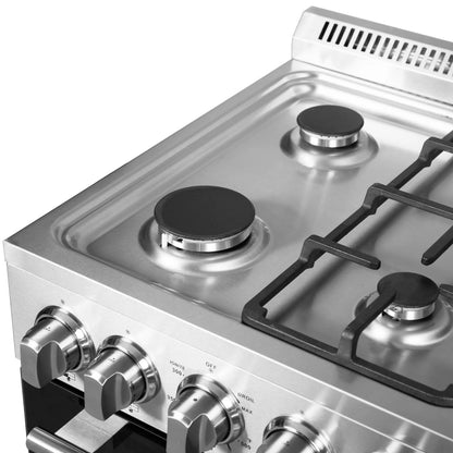 Forno Lamazze 20-Inch Freestanding Gas Range, Compact Design, Energy Efficient FORNO