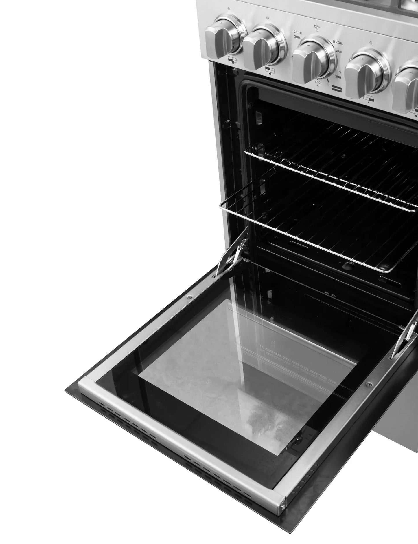 Forno Lamazze 20-Inch Freestanding Gas Range, Compact Design, Energy Efficient FORNO