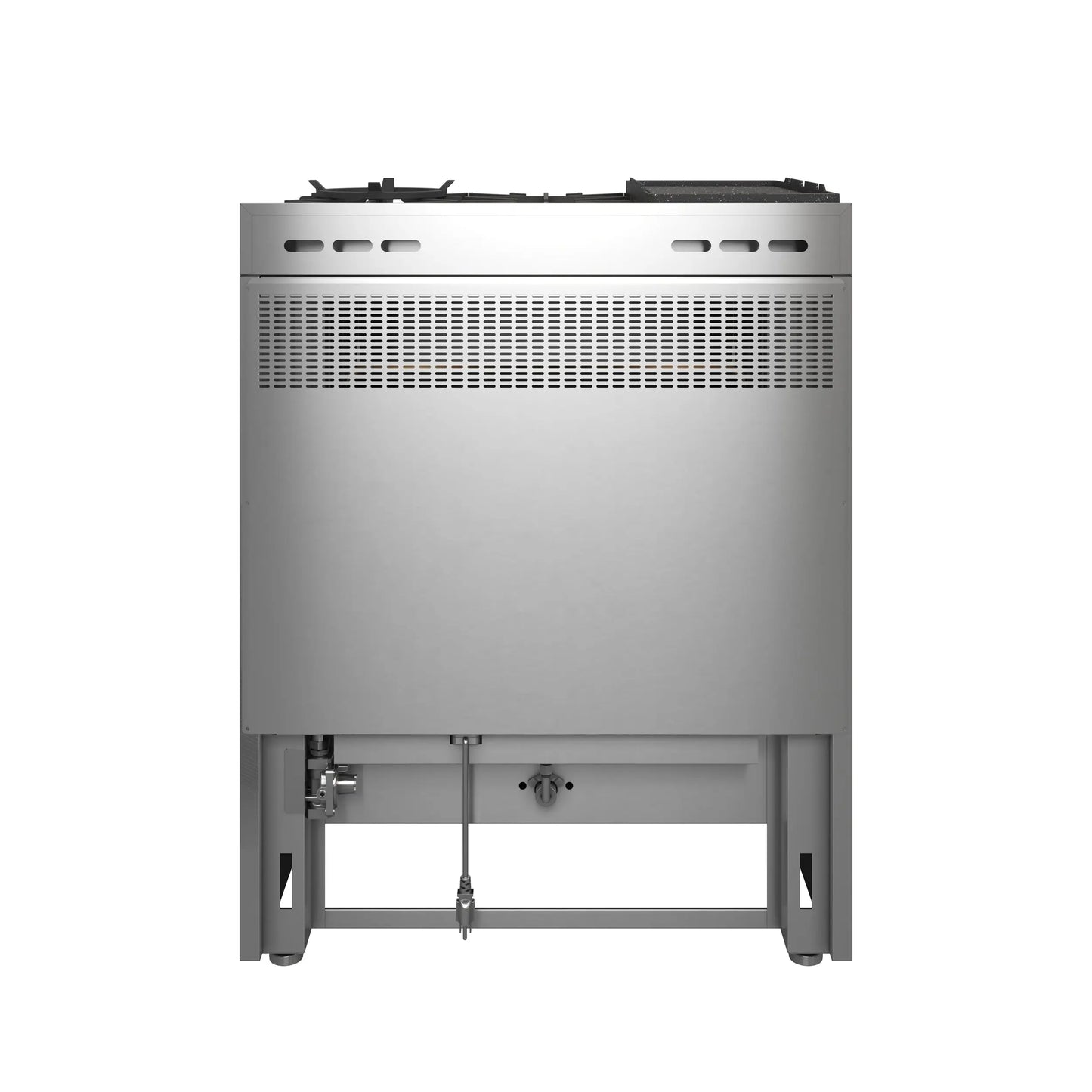 Forno Lazio 30-Inch Freestanding Gas Range, 4 Burners, Convection Oven, Energy Efficient FORNO