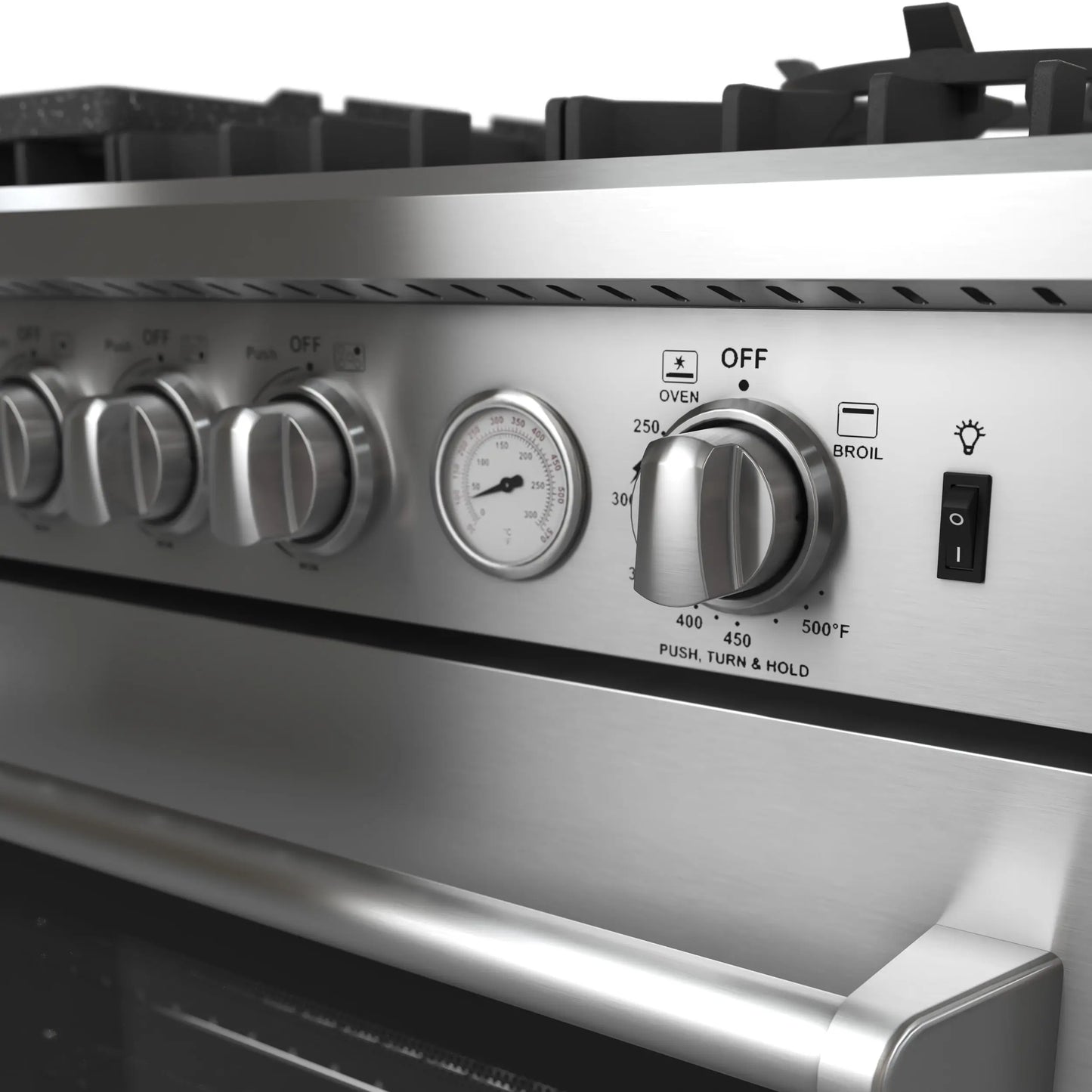 Forno Lazio 30-Inch Freestanding Gas Range, 4 Burners, Convection Oven, Energy Efficient FORNO
