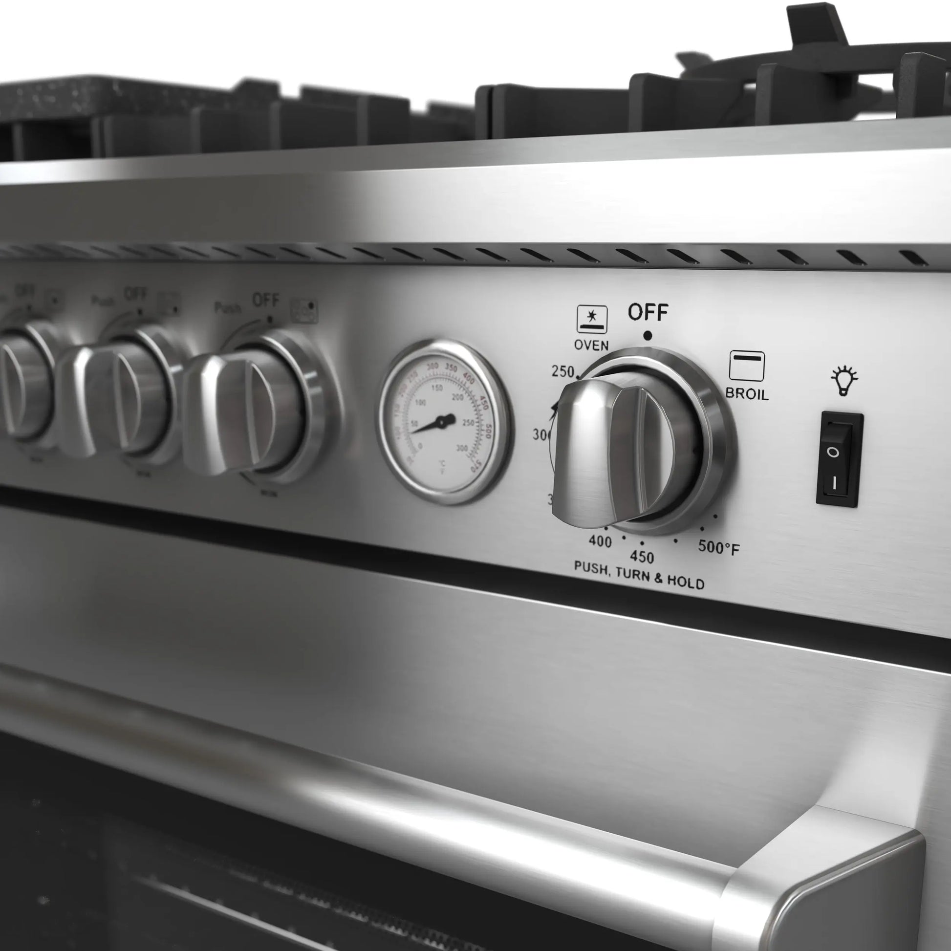 Forno Lazio 30-Inch Freestanding Gas Range, 4 Burners, Convection Oven, Energy Efficient FORNO