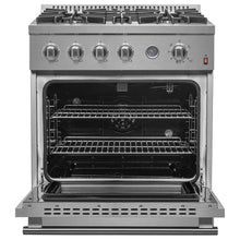 Marco 30-inch Gas Range Stainless Steel, 4 Burners 37,000 BTU, 4.32 cu.ft. Convection Oven FORNO