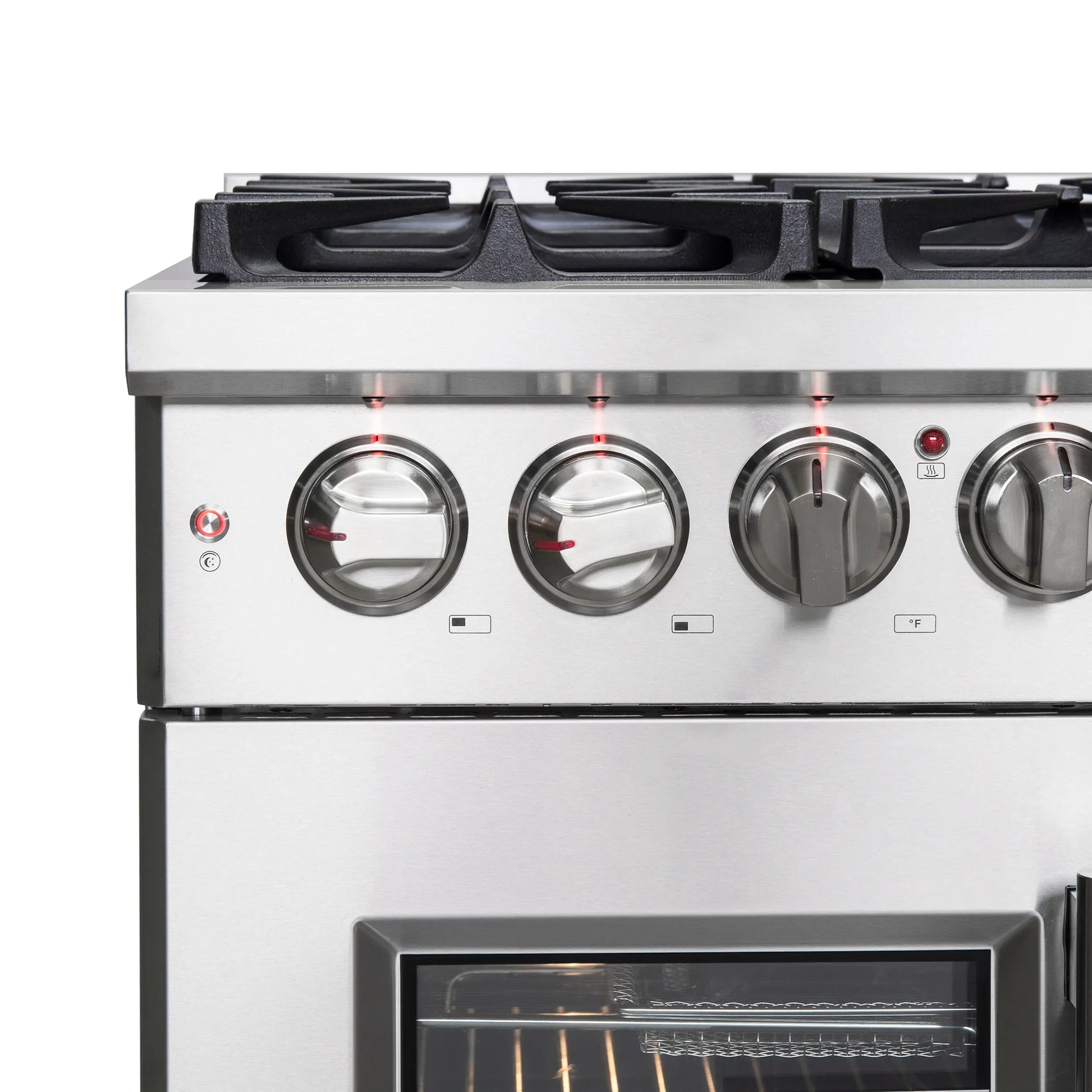 Forno Massimo 36-Inch Freestanding French Door Dual Fuel Range, 6 Burners, True Convection Oven FORNO