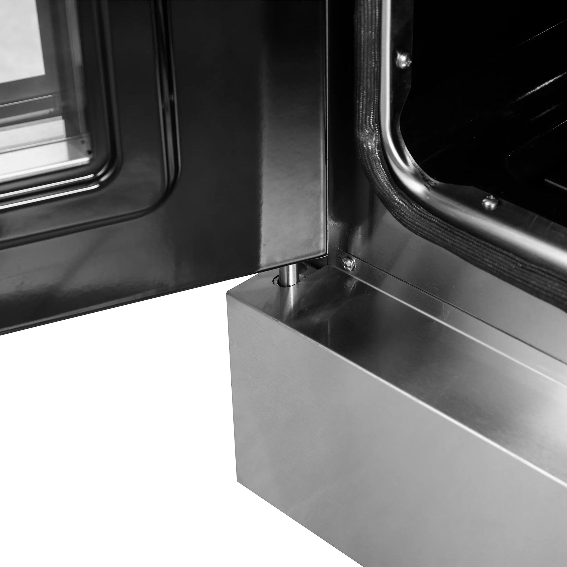 Forno Galiano 48-Inch Freestanding French Door Gas Range, 8 Burners, Griddle, Convection Oven, Energy Efficient FORNO