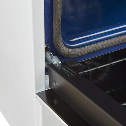 Forno Leonardo Espresso 30-Inch Slide-In White Induction Range, Convection Oven, 5 Cooking Zones, Touch Control Panel FORNO