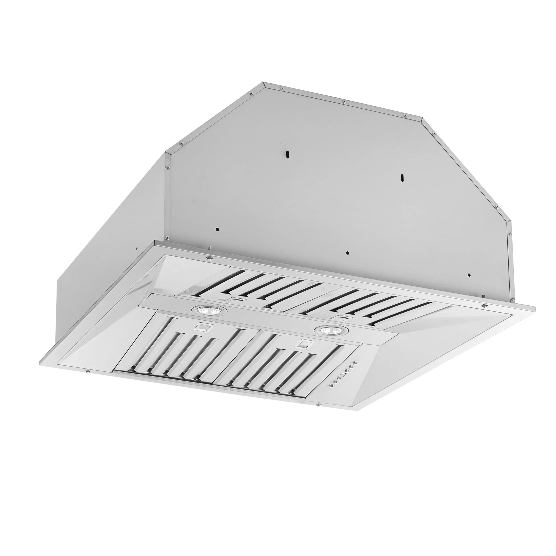 Forno Altilia 30-Inch Insert Range Hood, Stainless Steel, LED Lighting, Baffle Filters FORNO