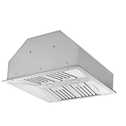 Forno Altilia 30-Inch Insert Range Hood, Stainless Steel, LED Lighting, Baffle Filters FORNO