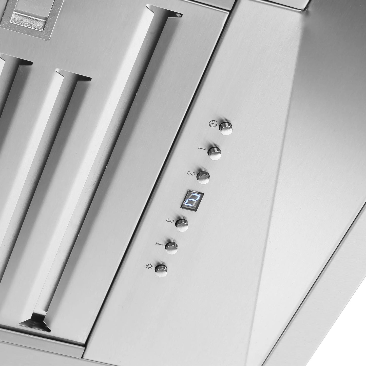 Forno Altilia 30-Inch Insert Range Hood, Stainless Steel, LED Lighting, Baffle Filters FORNO