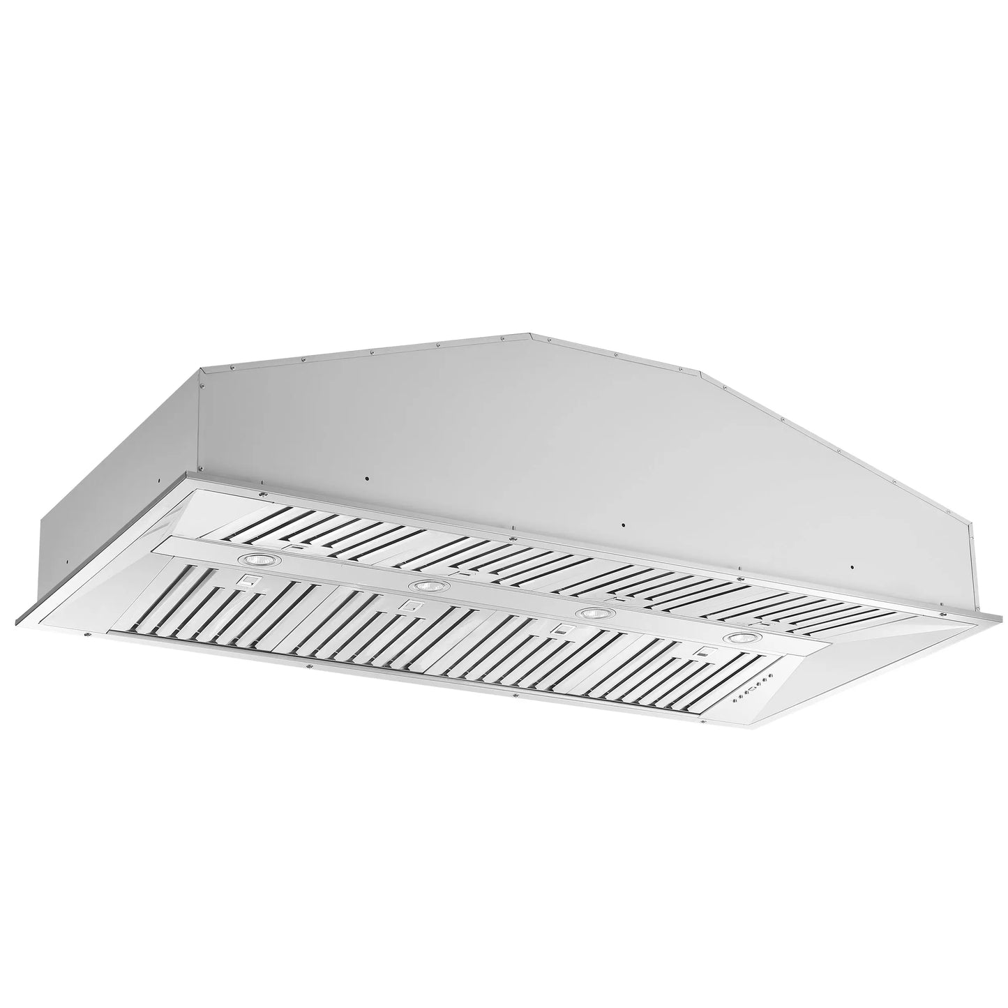 Forno Altilia 60-Inch Insert Range Hood, Stainless Steel, LED Lighting, Baffle Filters FORNO