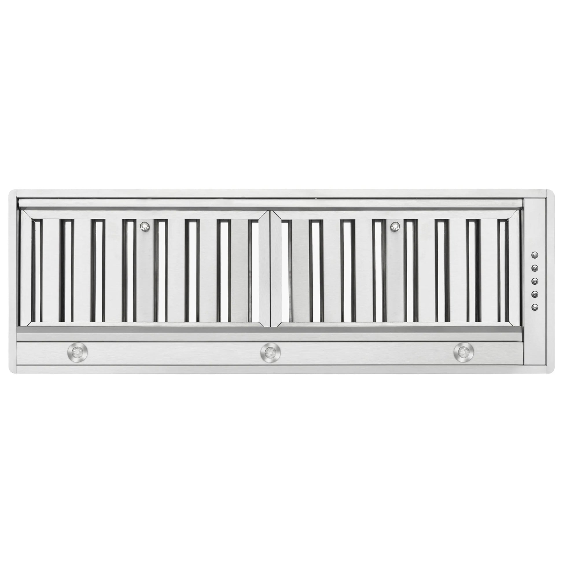 Forno Frassanito 36-Inch Recessed Range Hood, 450 CFM, Stainless Steel Baffle Filters, LED Lighting FORNO