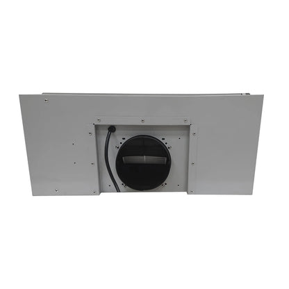 Forno Frassanito 36-Inch Recessed Range Hood, 450 CFM, Stainless Steel Baffle Filters, LED Lighting FORNO
