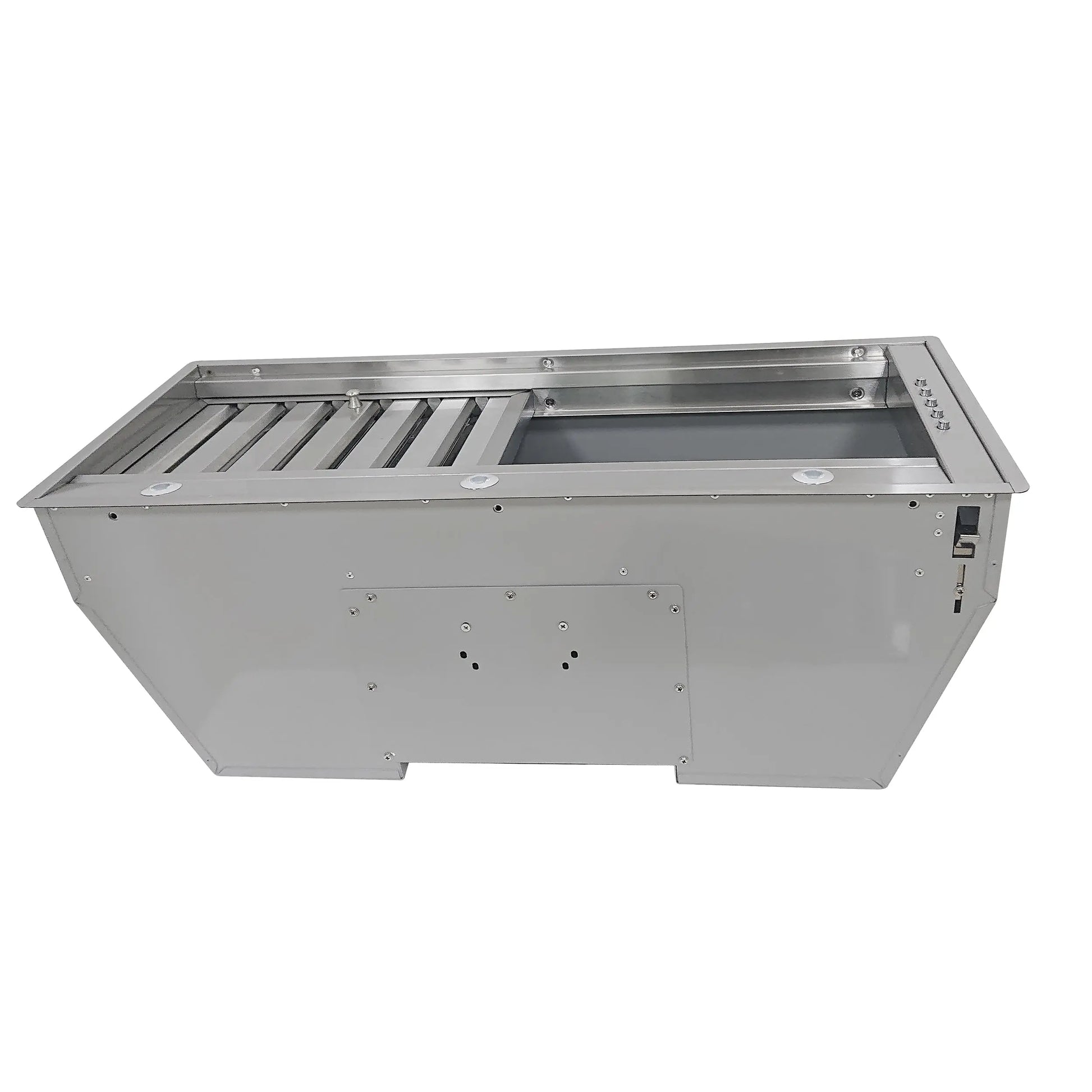 Forno Frassanito 36-Inch Recessed Range Hood, 450 CFM, Stainless Steel Baffle Filters, LED Lighting FORNO