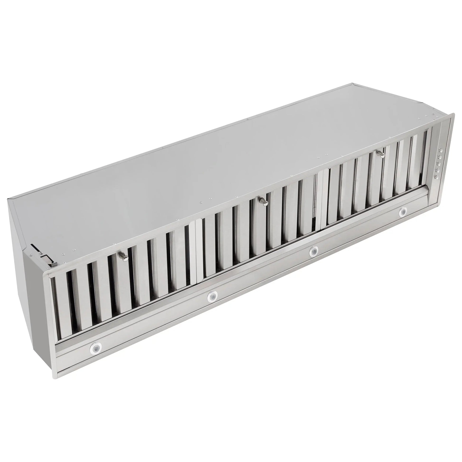 Forno Frassanito 48-Inch Recessed Range Hood, Stainless Steel Baffle Filters, LED Lighting FORNO