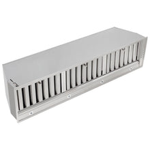Forno Frassanito 48-Inch Recessed Range Hood, Stainless Steel Baffle Filters, LED Lighting FORNO