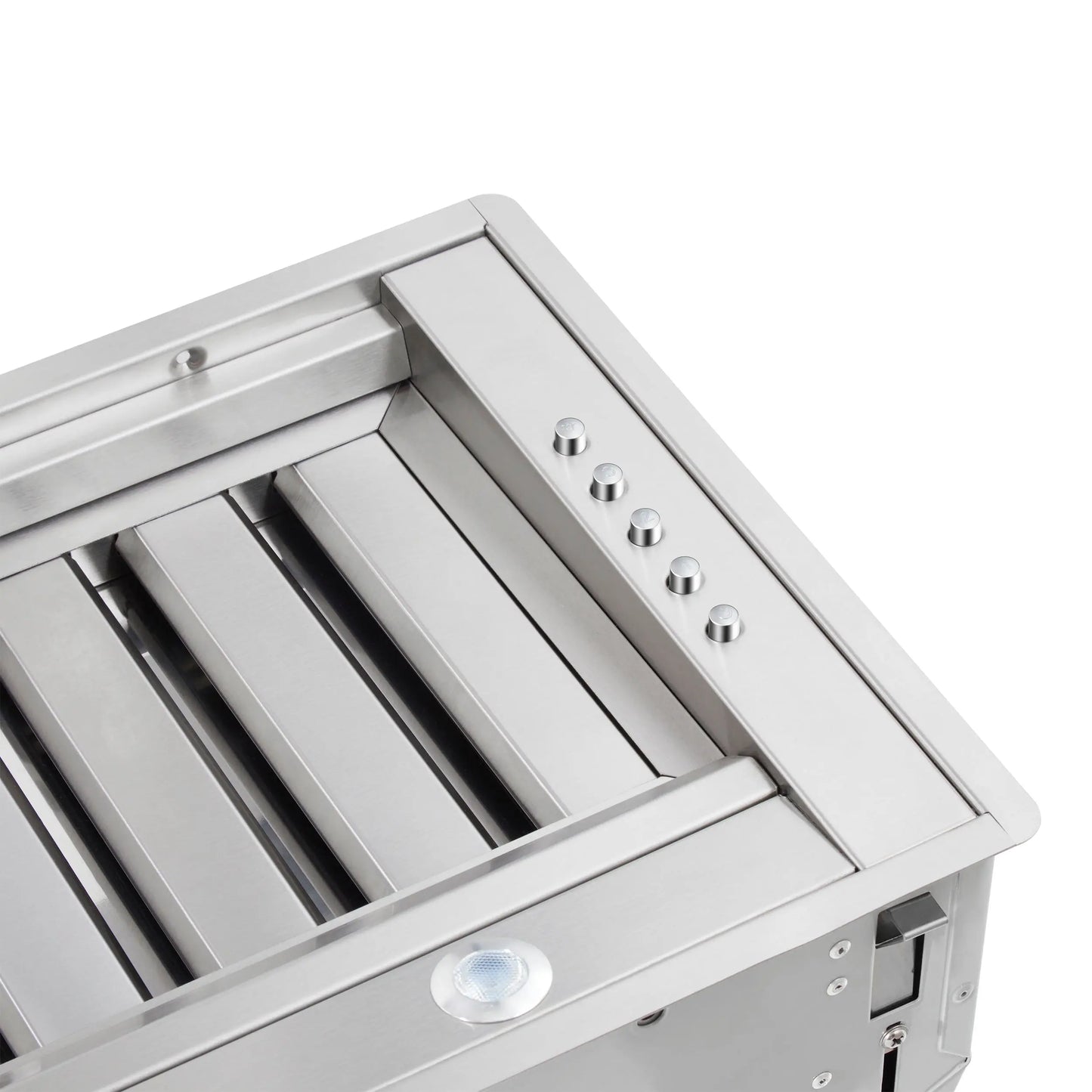 Forno Frassanito 60-Inch Recessed Range Hood, Stainless Steel Baffle Filters, LED Lighting FORNO