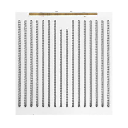 Forno Bari Espresso 30-Inch Under Cabinet Range Hood, White, 600 CFM, LED Lighting, Dishwasher-Safe Baffle Filters, 3-Speed Fan Control FORNO