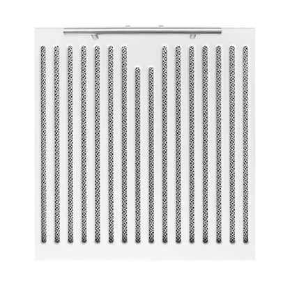 Forno Bari Espresso 30-Inch Under Cabinet Range Hood, White, 600 CFM, LED Lighting, Dishwasher-Safe Baffle Filters, 3-Speed Fan Control FORNO