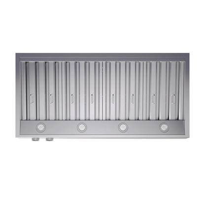Forno Biagio 48-Inch Wall Mounted Range Hood, Stainless Steel, Heavy Duty FORNO