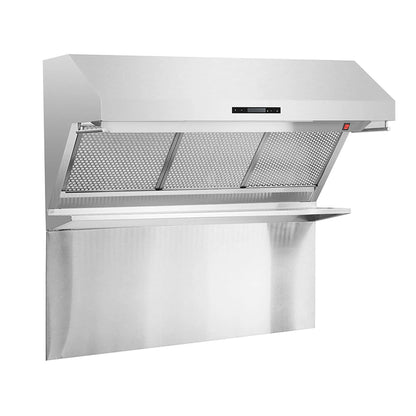 FORNO Premium 3-Piece Kitchen Bundle - FORNO Galiano 48" Freestanding Dual Fuel Range, FORNO Rizzuto 60" W. Dual Combo Convertible Refrigerator, FORNO 48" Wall Mount Range Hood - FBDL-017-02US Forno vendors US