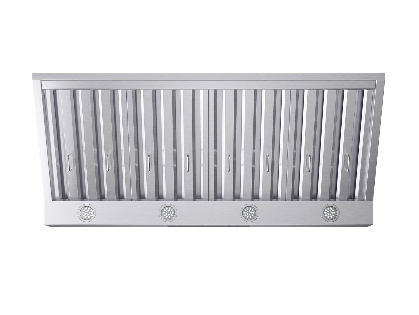 Forno Palazzo 48-Inch Wall Mounted Range Hood, Stainless Steel, Heavy Duty Baffle Filters, Remote Control FORNO