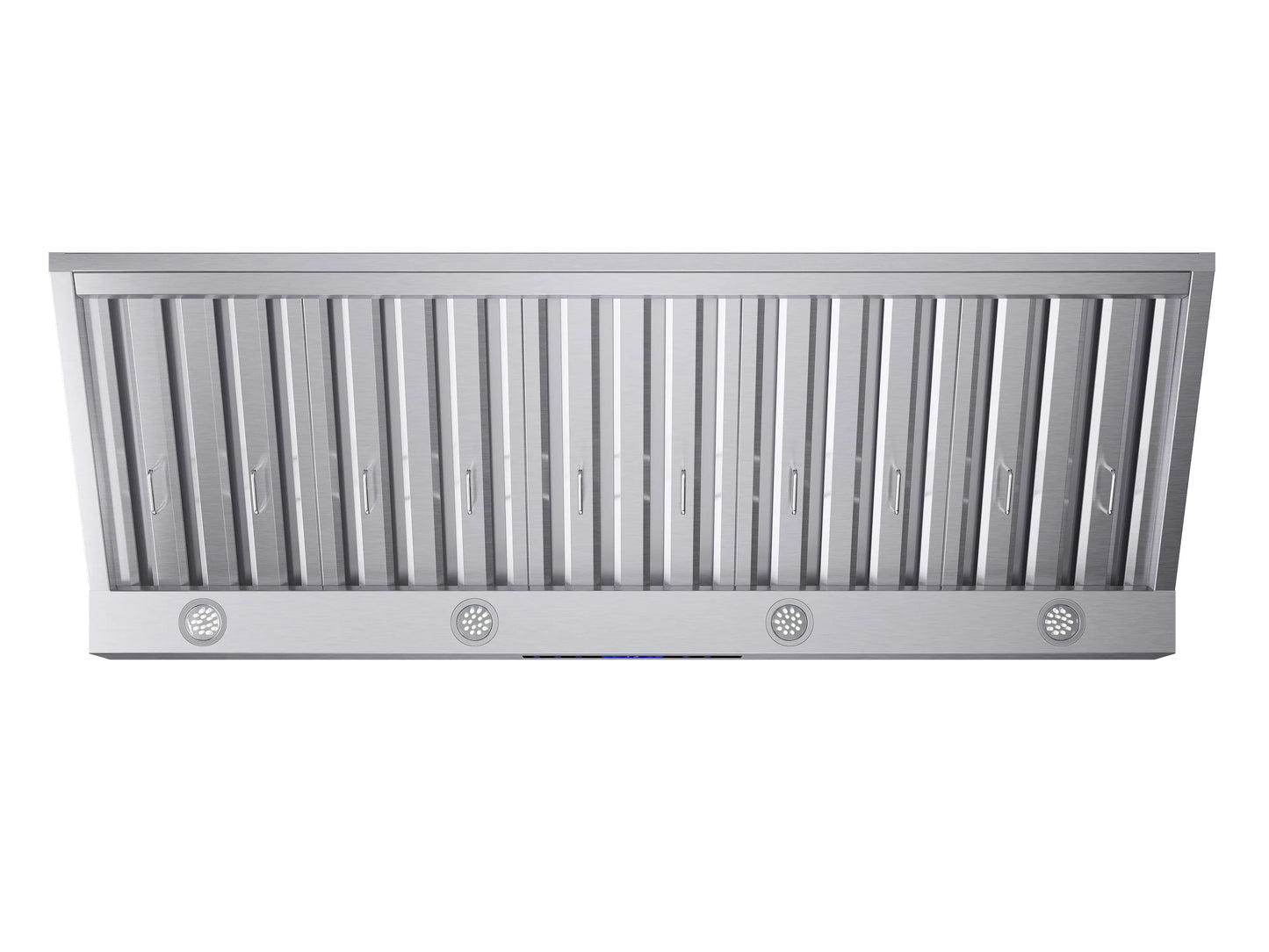 Forno Palazzo 60-Inch Wall Mounted Range Hood, Stainless Steel, Heavy Duty Baffle Filters, Remote Control FORNO