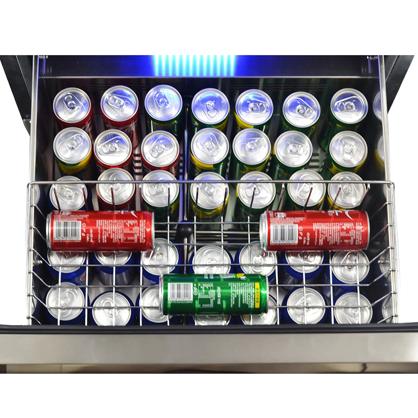 Forno Azienda 24-Inch Dual Temperature Zone Wine Cooler, Up to 108 Bottles, Two Refrigerated Drawers, Adjustable Temperature Zones, Energy Efficient FORNO