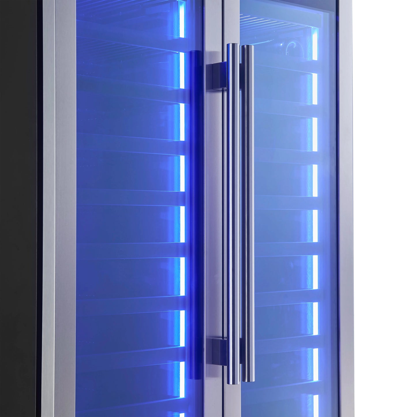 Forno Campania 32-Inch Wine Cooler, Stainless Steel, Dual Wine Zones, Two Beverage Drawers, 17.7 cu.ft FORNO