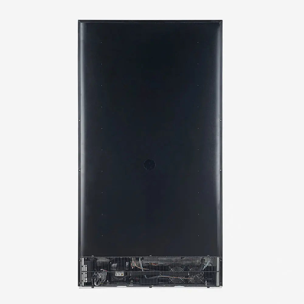 Forno Vernazza 40-Inch Side-by-Side Dual Zone Wine Cellar, 25.07 cu.ft Capacity, Stainless Steel, Temperature Control, UV-Protected Glass Door, Wooden Shelves FORNO