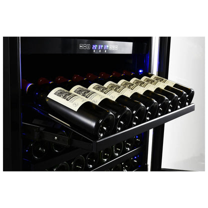 Forno Capraia 30-Inch Dual Temperature Zone Wine Cooler, Up to 144 Bottles, Two Refrigerated Drawers, Adjustable Temperature Zones FORNO