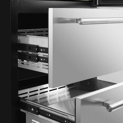 Forno Celano 30-Inch Dual Zone Wine Cooler and Beverage Cooler, 21.3 cu.ft, Stainless Steel FORNO