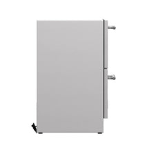 Forno Como 24-Inch Indoor Outdoor Drawer Refrigerator, 4.87 cu.ft, Stainless Steel Interior, Adjustable Shelves, LED Lighting FORNO