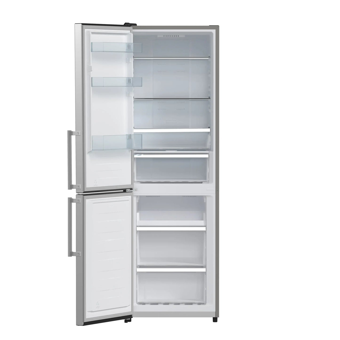Forno Guardia 24-Inch Bottom Freezer Refrigerator, Left Swing, 10.8 cu.ft, ENERGY STAR Certified FORNO