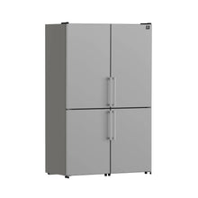 Forno Guardia 46.8-Inch Double Bottom Freezer Refrigerators, Total Capacity 21.6 cu.ft, ENERGY STAR Certified FORNO