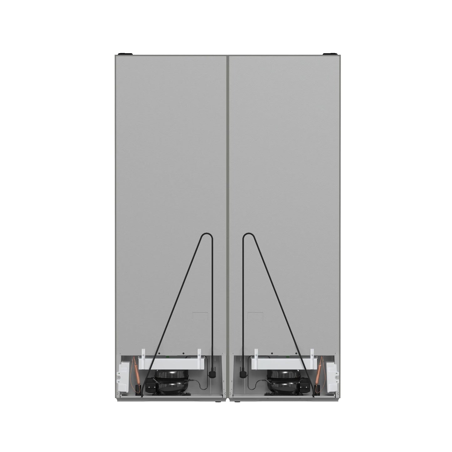 Forno Guardia 46.8-Inch Double Bottom Freezer Refrigerators, Total Capacity 21.6 cu.ft, ENERGY STAR Certified FORNO