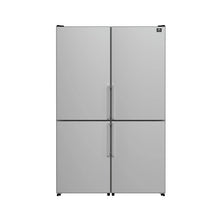 FORNO Premium 2-Piece Kitchen Bundle - Donatello 30" Induction Range, Guardia 46.8" Bottom Freezer Refrigerator - FBDL-008-01CAUS FORNO