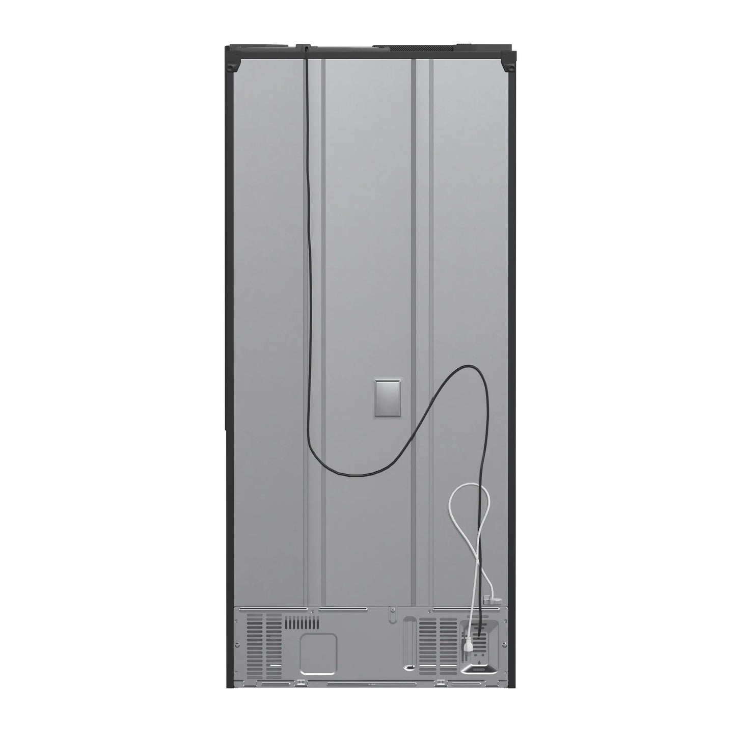 Forno Gallipoli Espresso 30-Inch Black French Door Refrigerator, Bottom Freezer, 17.5 Cu. Ft., No Frost, Ice Maker FORNO