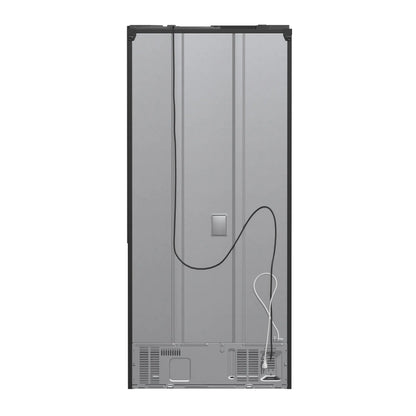 Forno Gallipoli Espresso 30-Inch Black French Door Refrigerator, Bottom Freezer, 17.5 Cu. Ft., No Frost, Ice Maker FORNO