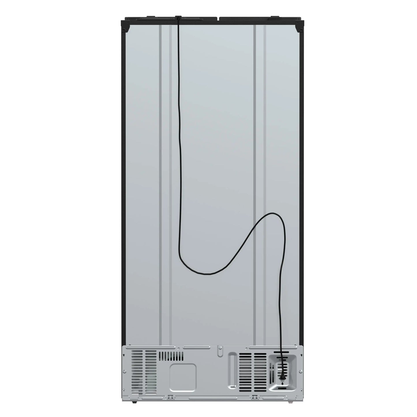 Forno Salerno Espresso 33-Inch Black Side-by-Side Refrigerator, 15.6 Cu. Ft., Energy-Efficient, No Frost, Modern Design FORNO