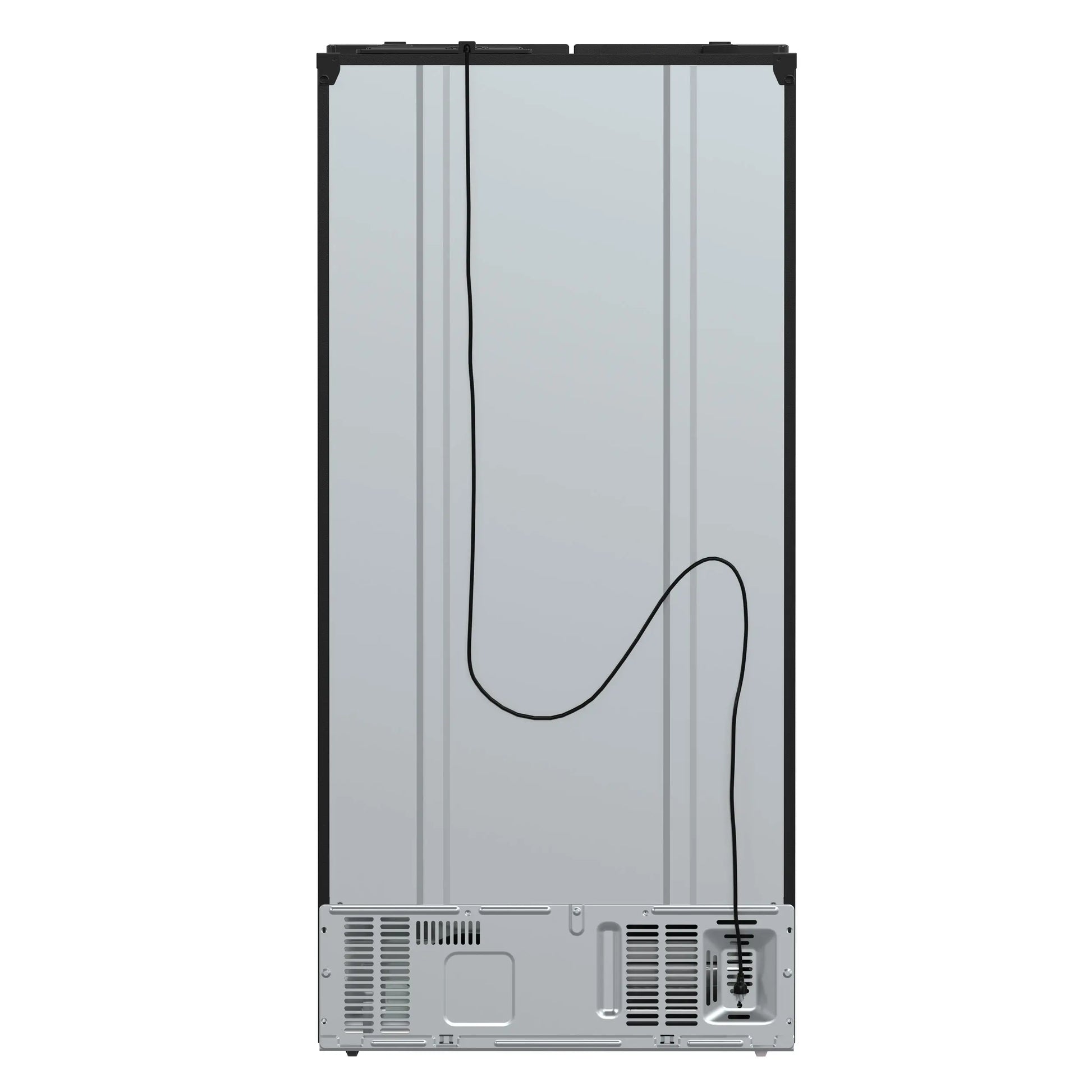 Forno Salerno Espresso 33-Inch Black Side-by-Side Refrigerator, 15.6 Cu. Ft., Energy-Efficient, No Frost, Modern Design FORNO