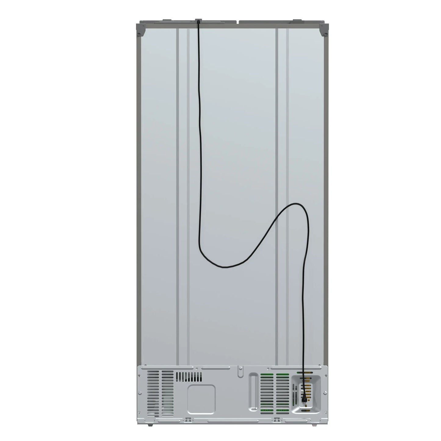 Forno Salerno 33-Inch Side-by-Side Stainless Steel Refrigerator, 15.6 cu.ft, ENERGY STAR Certified FORNO